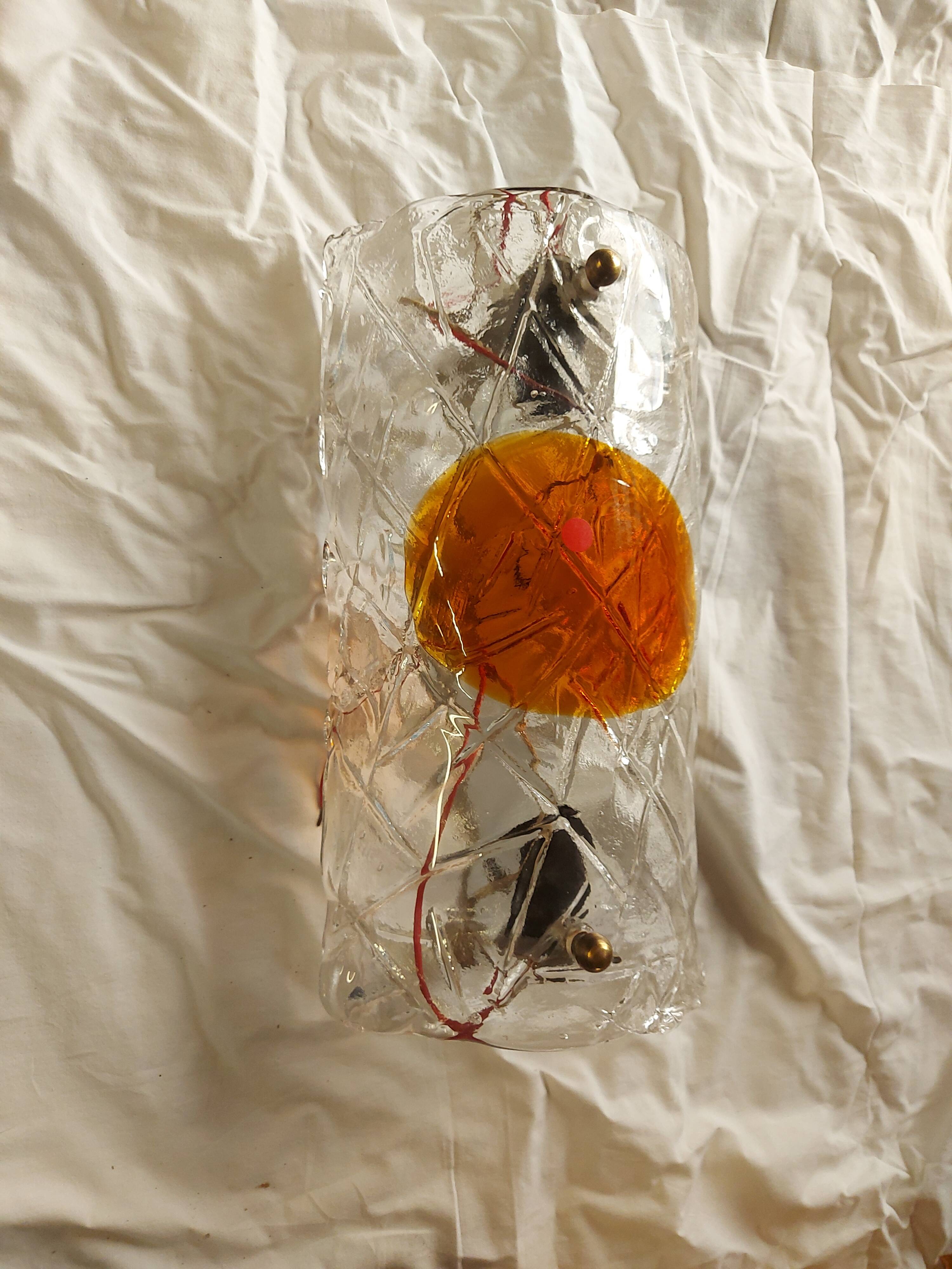 Vintage 70'S Murano wall light