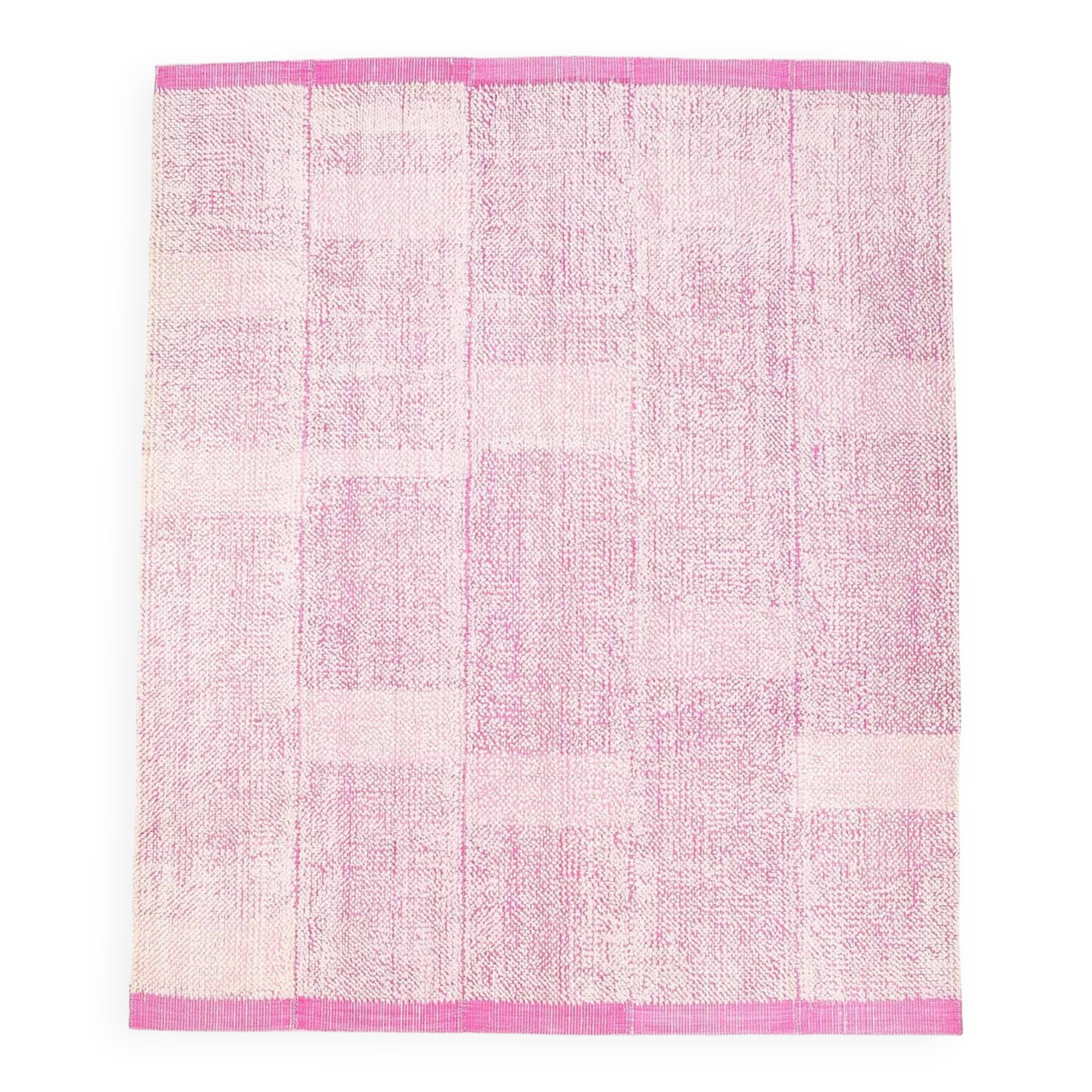 8x10 Pink & Beige Vintage Kilim Rug, 249x300Cm