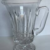 Broc pitcher in cut crystal