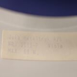 Blue coloured top design lamp by Jeka Metaltryk - Model Viola type 3013-P -