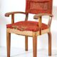 Fauteuil bridge ancien structure originale projet de tapissier