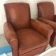 Lot of 2 club chairs "Le Parisien"