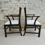 Pair of armchairs signed, Beithcraft, 60s