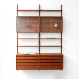 Modular Wall Unit by Poul Cadovius for Royal System, 1950s