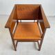 Hans Vollmer & Prag-Rudniker Wickerwork, Oak and Cane Chair Mod. 464, 1902