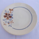 Assiette sarreguemines digoin