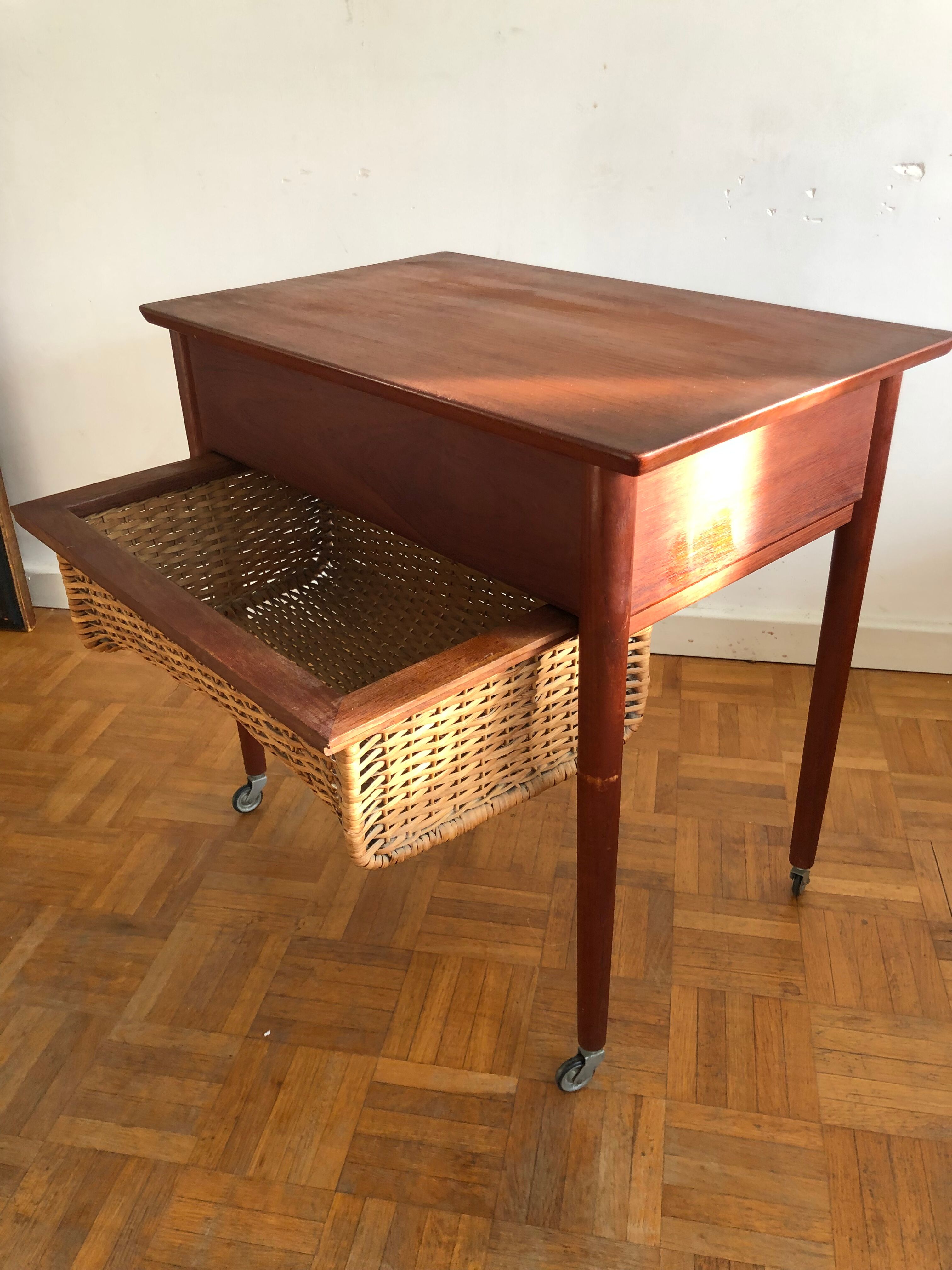 Scandinavian teak worker