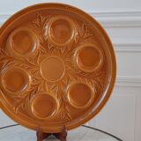 Large dish with artichokes Salins years 50-60