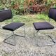 Pair of chairs Cesca B32 Marcel Breuer Italian reissues 90