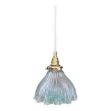 Vintage Holophane Glass Pendant Lampshade (HU1)