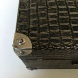 Portable old phonograph