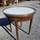 Louis XVI style bouillotte table in mahogany