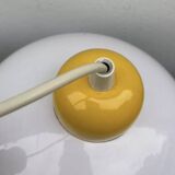 Targetti Sankey white and yellow glass pendant light