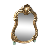 Miroir doré 31x22 cm