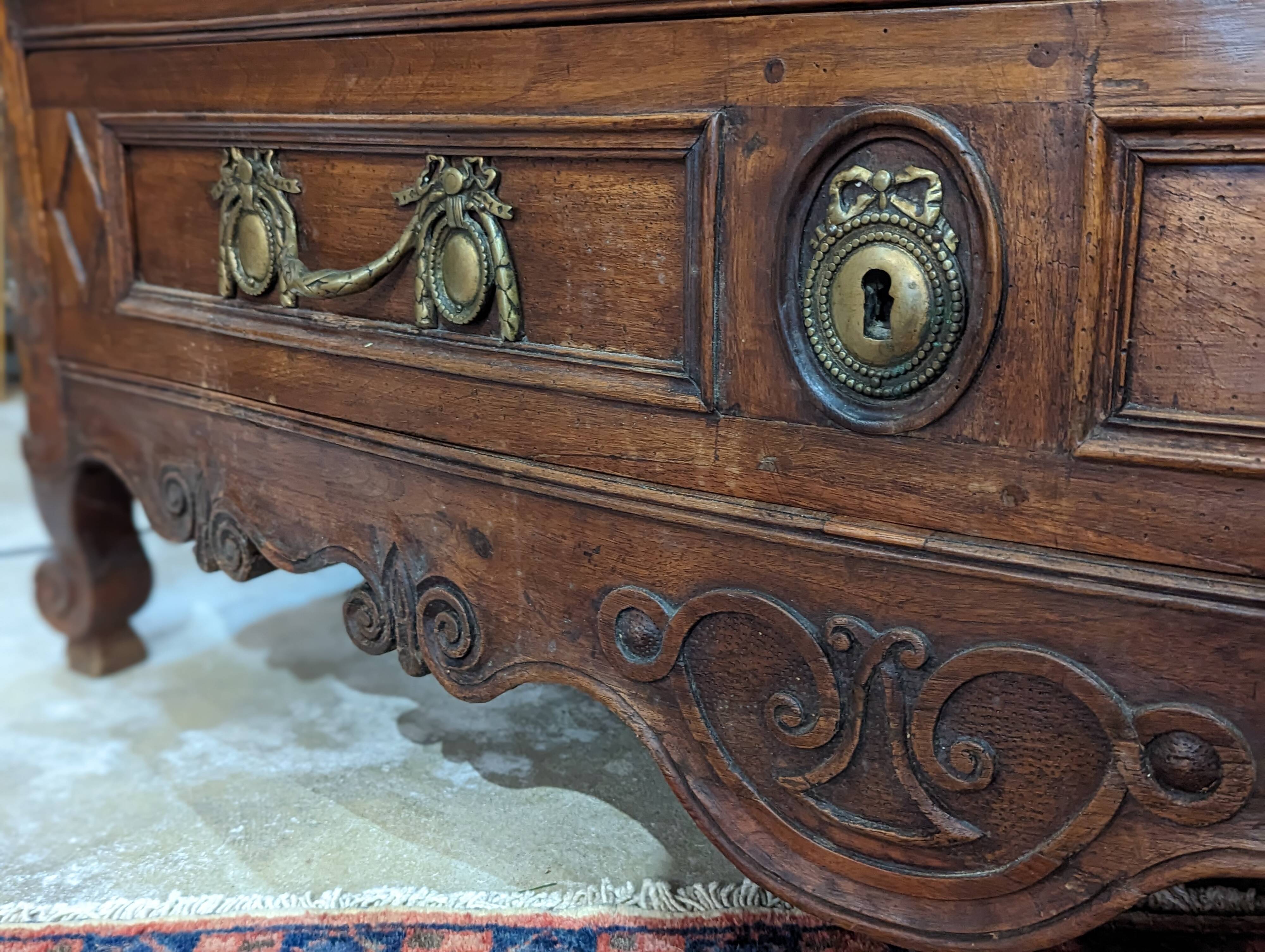 Louis XV period chest of drawers