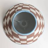 Checked lampshade