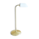 Table lamp by Bankamp Leuchten made of brass and frosted glass