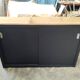 Sliding workbench with shallow depth