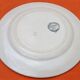 Polychrome Plate E. Bourgeois 1832-1926 crystal Porcelain Faïences
