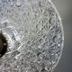 Vintage glass pendant light - tableware collection -