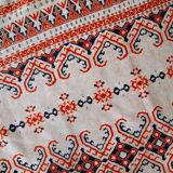 Vintage carpet Uzbek Bukhara handmade 127cm x 173cm 1960s, 1C491