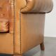Sheepskin 2.5-seater Chesterfield sofa in a light cognac colour