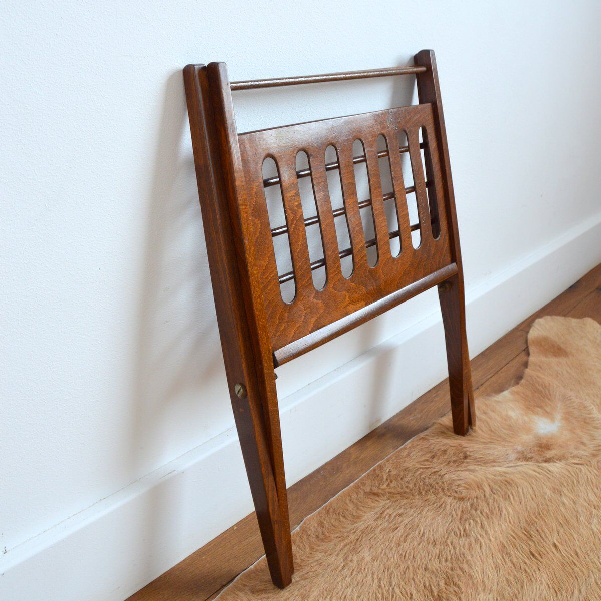 Porte revues pliant scandinave de Cees Braakman pour Pastoe 1960