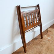 Scandinavian folding magazine holder by Cees Braakman for Pastoe 1960s