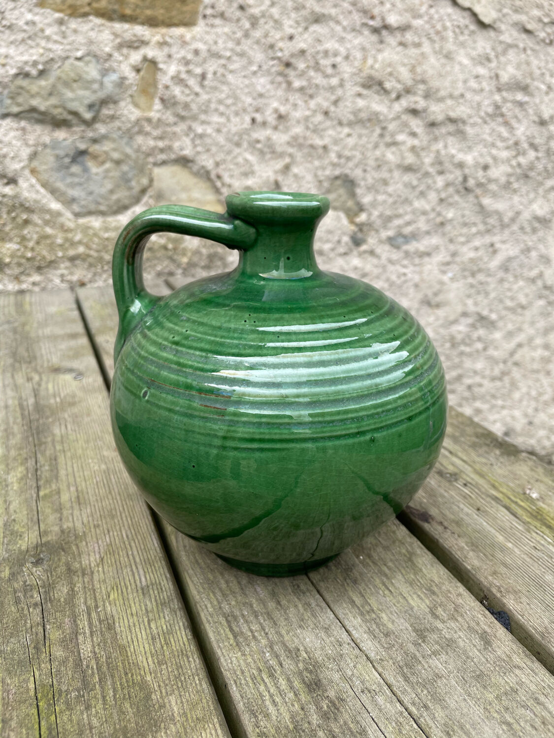 Varnished ceramic jug or picket