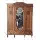Solid oak dressing cabinet