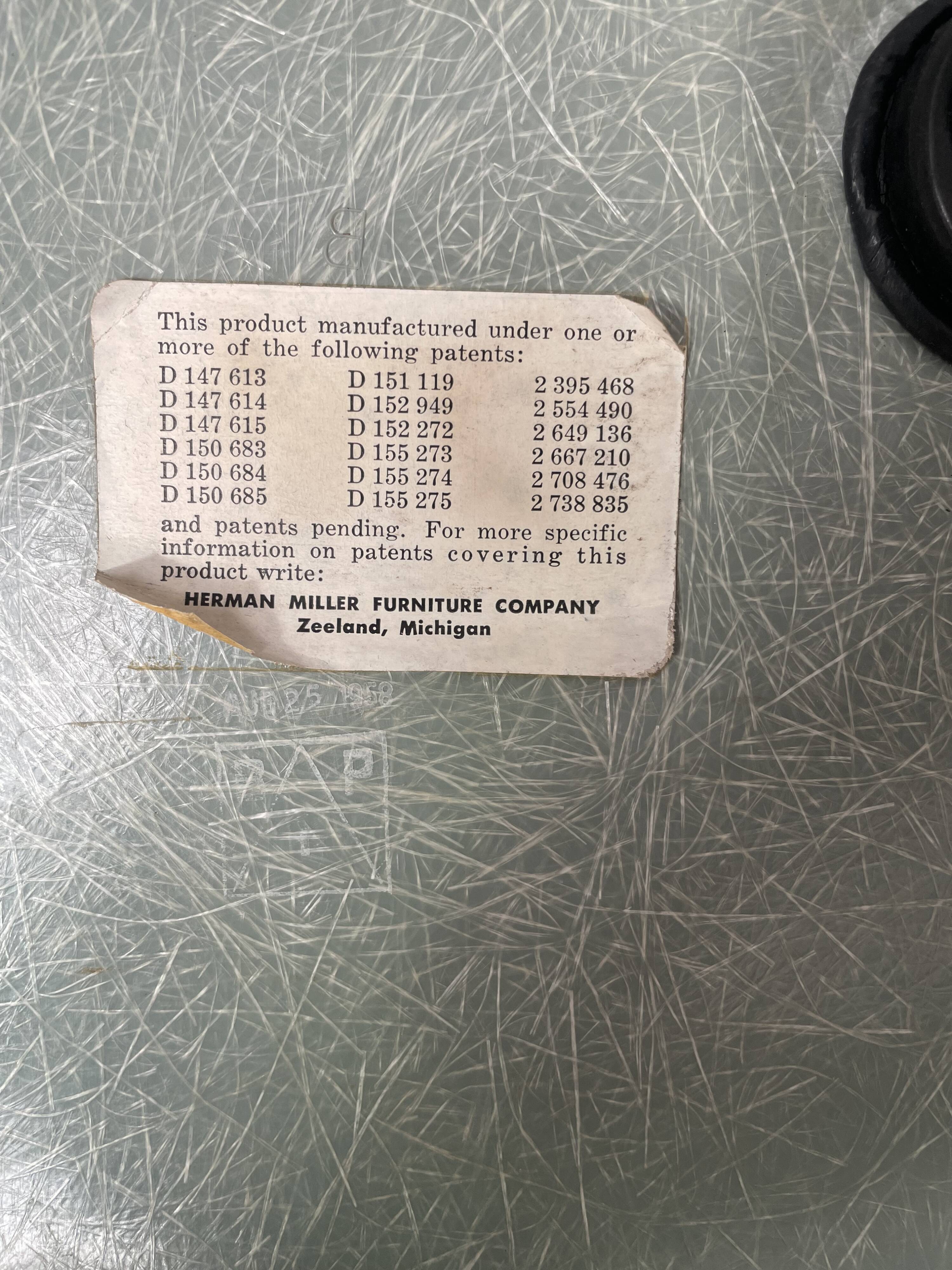 Original and vintage Herman Miller Eames chair