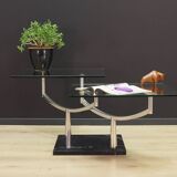 Table basse en métal, design danois, années 1990, production : Danemark