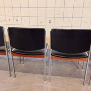 Set of six vintage chairs by Vform