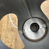 Suspension chrome UFO, space age, années 70.