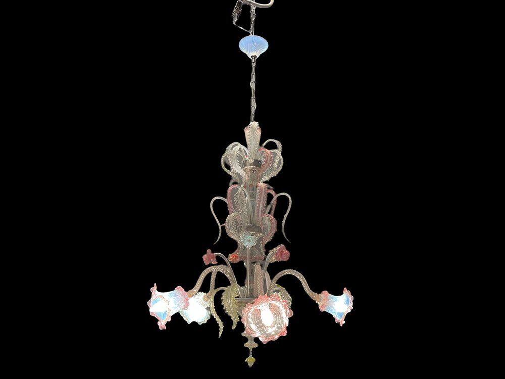 Venetian Chandelier in Murano Glass, 1960s