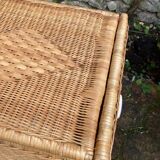Vintage wicker chest