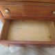 Art Deco chest of drawers in dark wood with 3 drawers, 1950s
