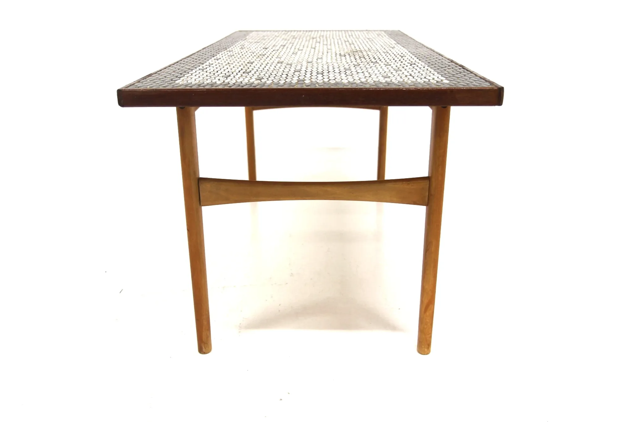 Scandinavian ceramic coffee table, Sweden, 1950