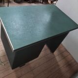 Industrial metal desk
