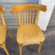 (Lot) 4 Bistro Chairs Light Oak