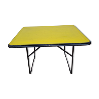 Table ancienne pliable de jardin années 50