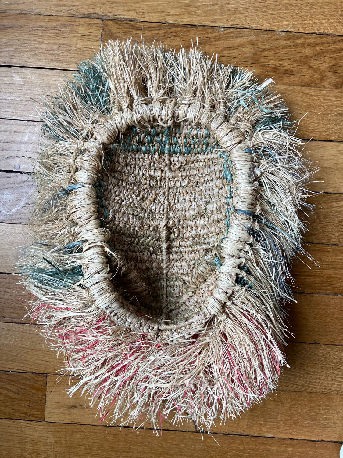Masque en osier