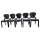 Set of Five design Chairs Queen, Pedrali, Claudio Dondoli and Marco Pocci, 2000s