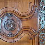 Double-body sideboard in cherry wood, Louis XV period