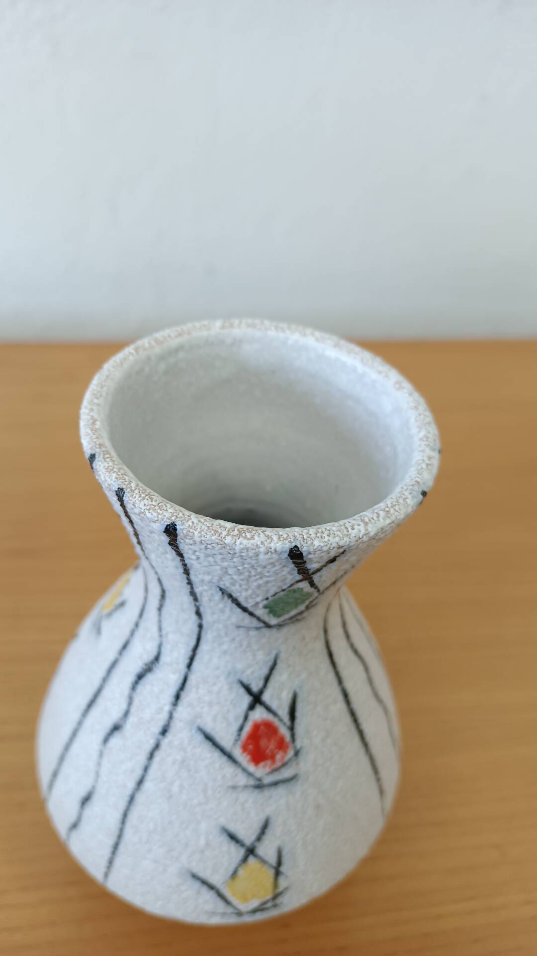 Italian ceramic vase