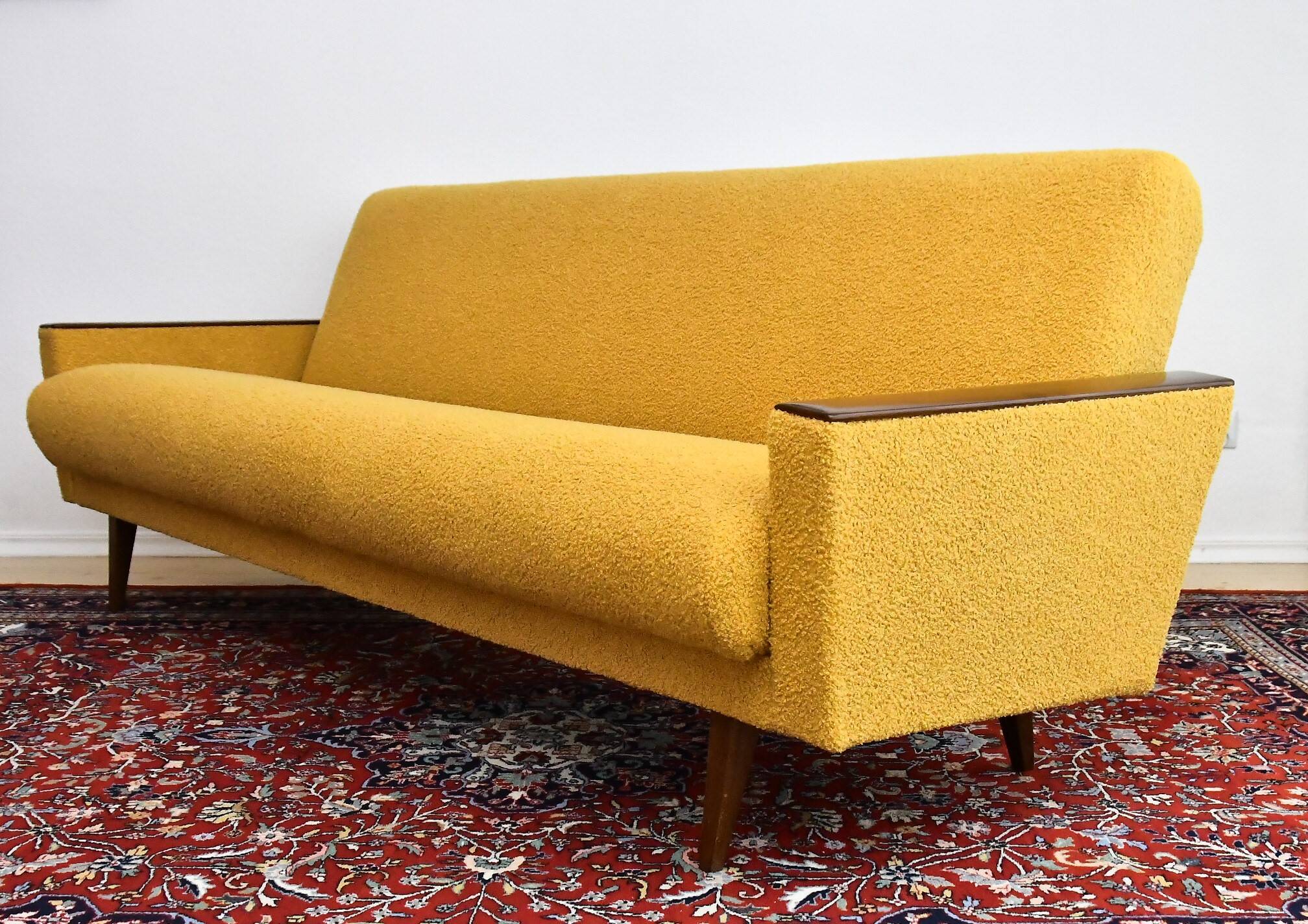 Folding sofa, daybed, sofa bed, chaise longue, 1960s