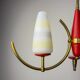 Mid-century chandelier by Stilnovo, Italy, 1940s-1950s.