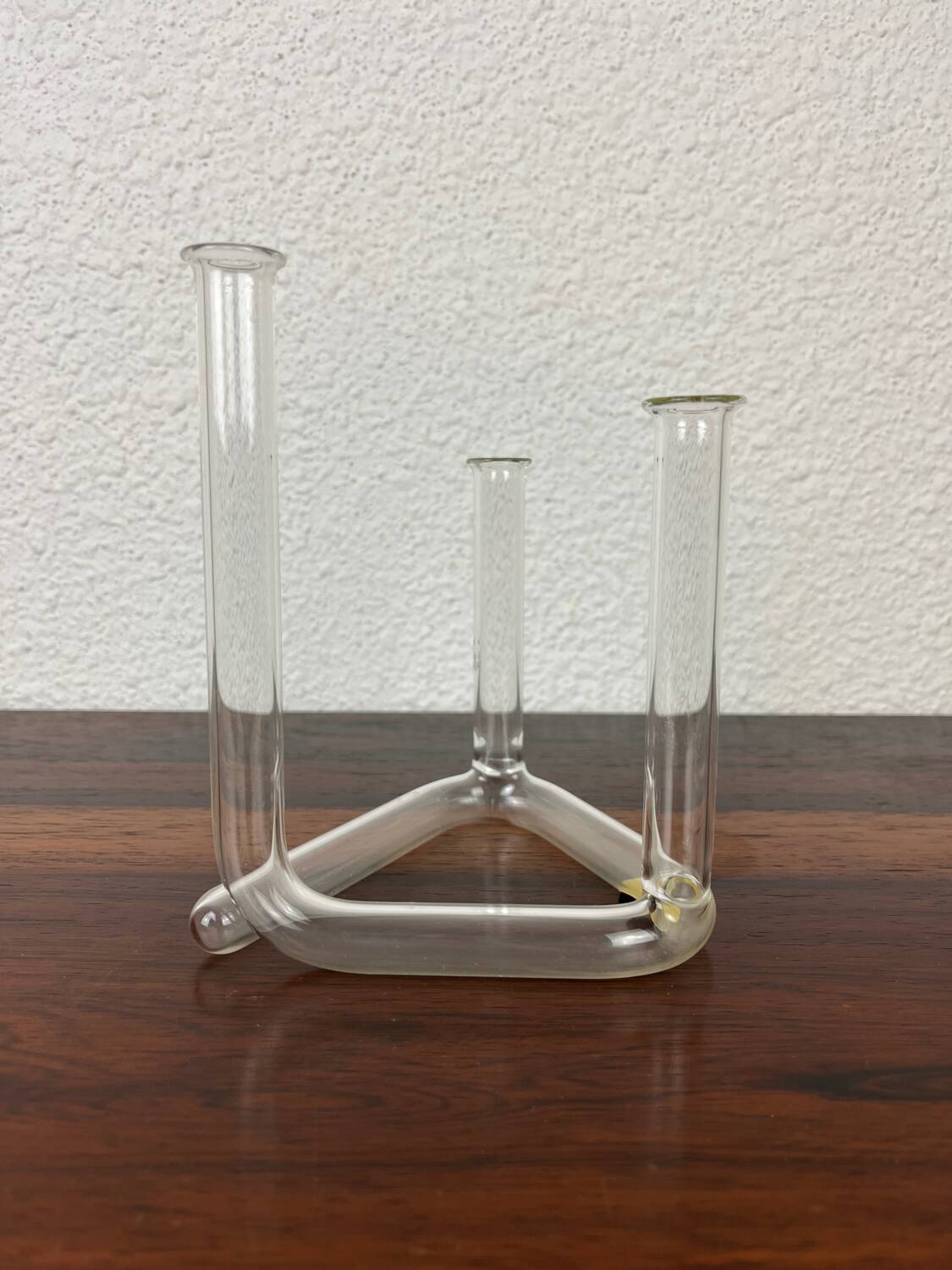 Murano vase with 3 necks, design