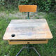 Single seat school desk