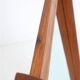 Mid-century teak mirror / Danish modern design / 1960s